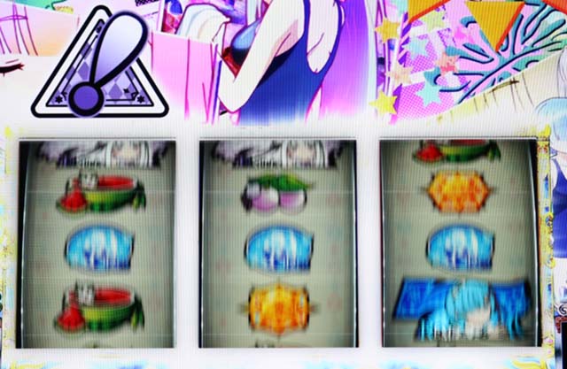 リゼロRT中リール枠発光時