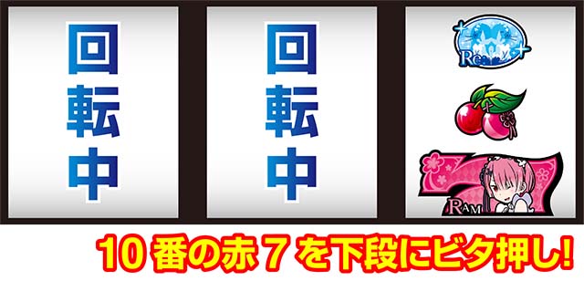 リゼロAゼロからアップ打ち方