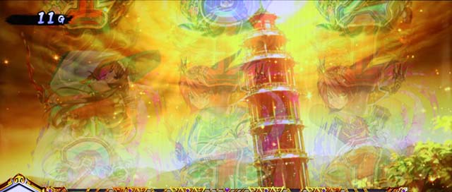 戦国乙女ダークネス封印の塔ステージ