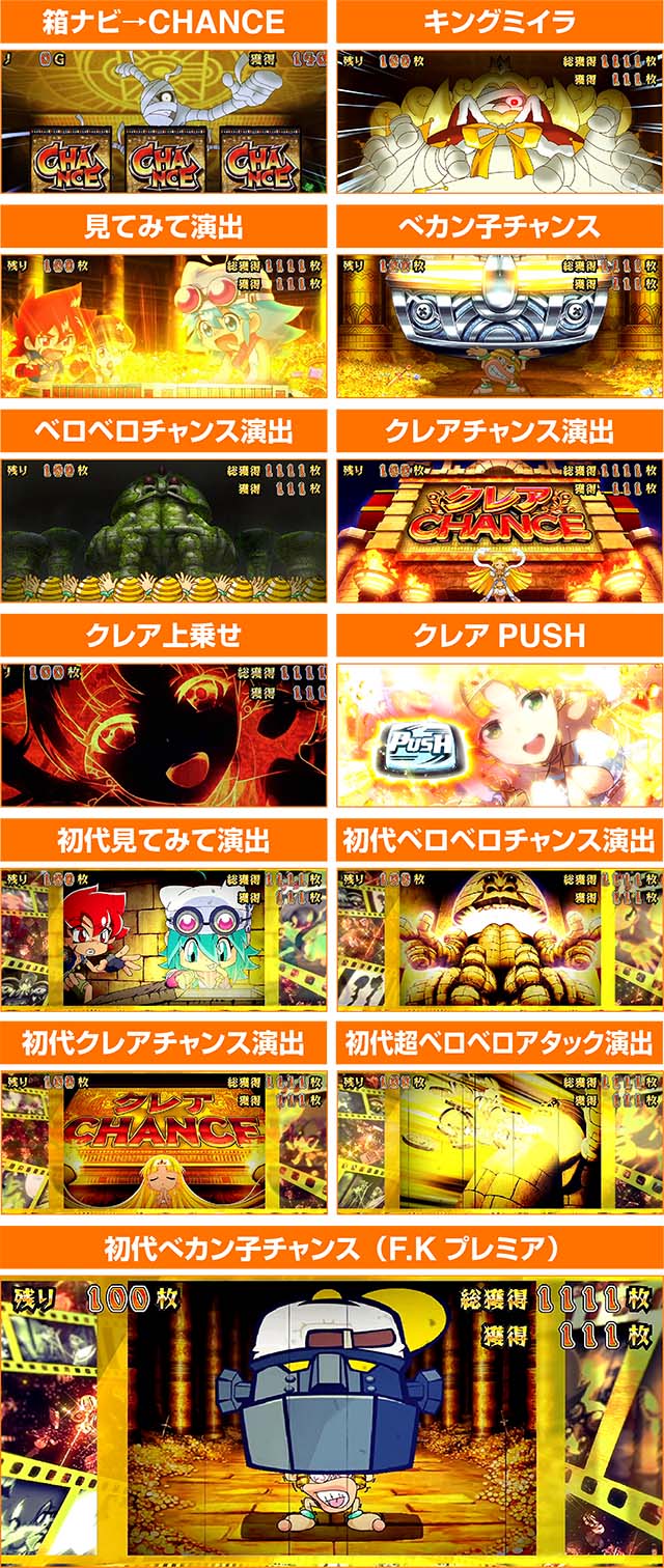 秘宝伝　解き放たれた女神秘宝ラッシュチャンス演出