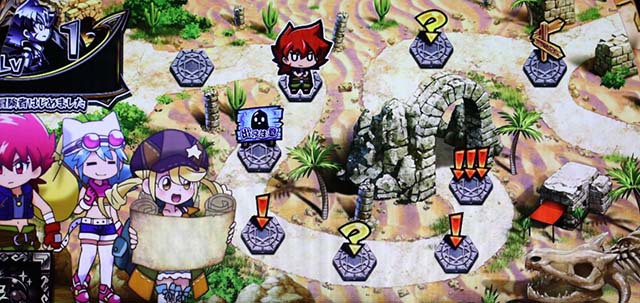 秘宝伝　解き放たれた女神ダンジョンマップ