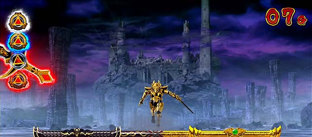 パチスロ 牙狼呀バトル牙狼剣保留