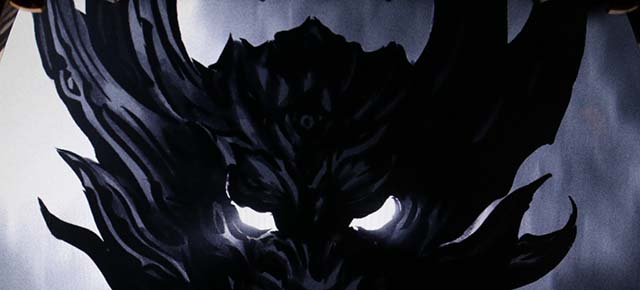 パチスロ 牙狼CZ終了画面呀モード確定