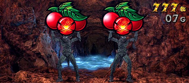 パチスロ 牙狼ATチャンス演出