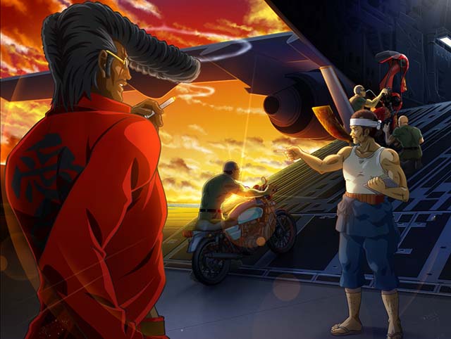 鬼浜激闘謳歌AT終了画面翔