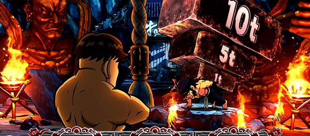 番長0紐引っ張り