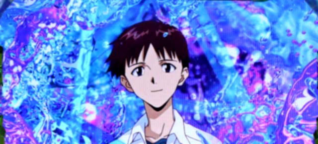 エヴァ魂の共鳴AT終了画面