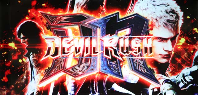 デビルメイクライ5デビルラッシュ開始画面赤