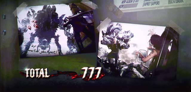 デビルメイクライ5ボーナスAT終了画面