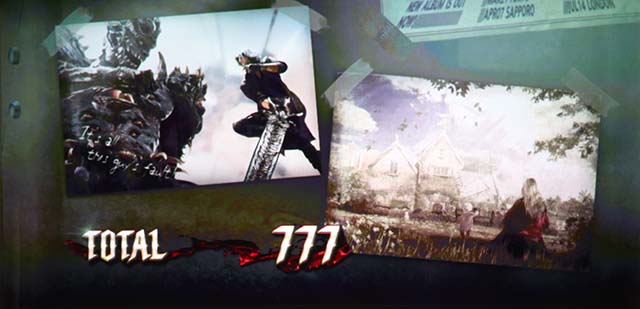 デビルメイクライ5ボーナスAT終了画面