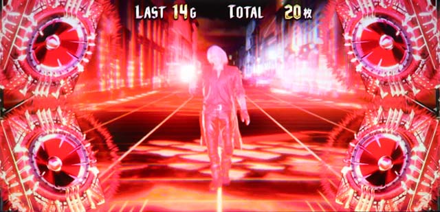 デビルメイクライ5DMCボーナスチャンス告知ステップアップ演出ステップ3赤