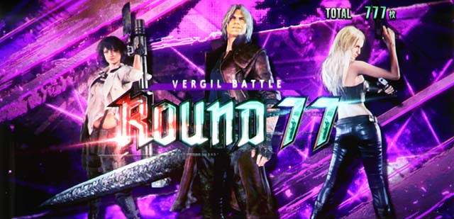 デビルメイクライ5バージルバトルラウンド開始画面