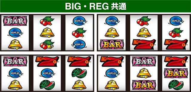 シリウスリーチ目BIGREG共通