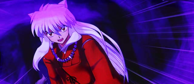 パチスロ犬夜叉敵接近演出