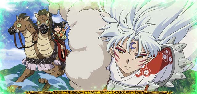 パチスロ犬夜叉AT終了画面殺生丸とりん