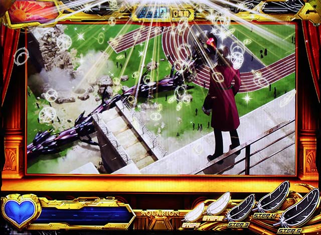 アクエリオンオールスターズゲーム数カウンター発光