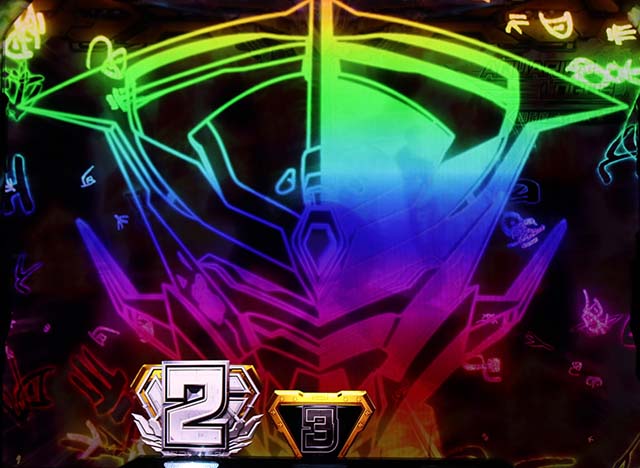 アクエリオンオールスターズAT継続バトル虹導光板