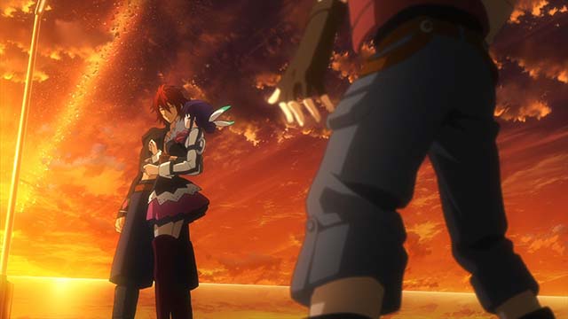 アクエリオンオールスターズエンディングレア役成立時画面