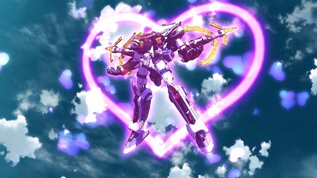 アクエリオンオールスターズエンディングレア役成立時画面