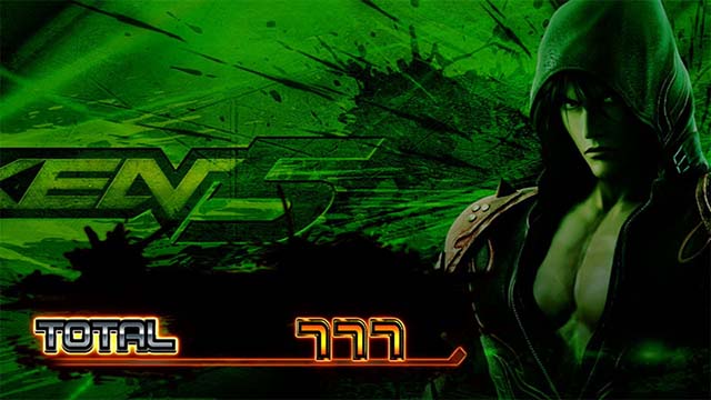 鉄拳5AT終了画面一八