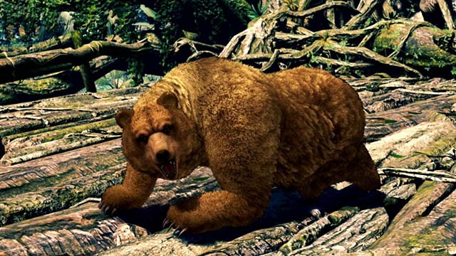 鉄拳5クマステージ