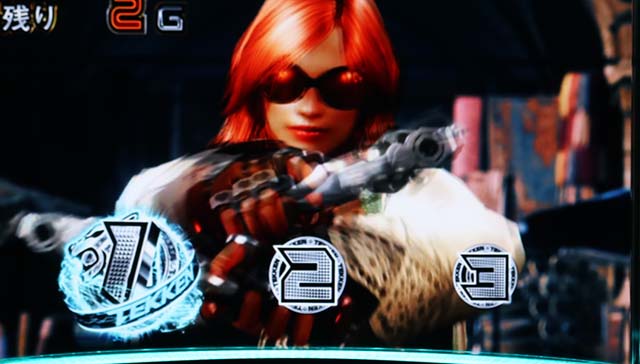 鉄拳5カタリーナ画面割