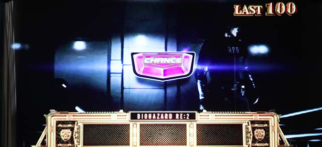 バイオハザードRE2ボーナス中演出
