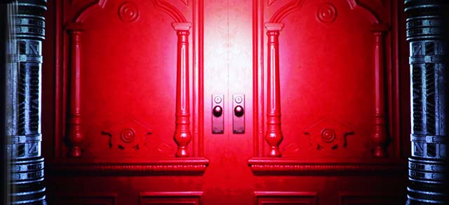 バイオハザードRE2赤扉