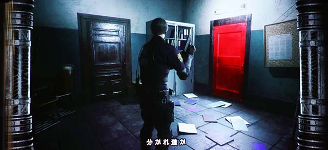 バイオハザードRE2ルート分岐