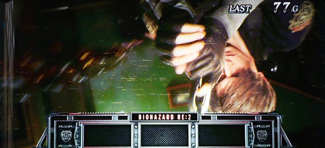 バイオハザードRE2AT中画面反転