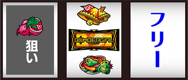 ボンバーガール打ち方中押し