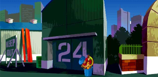 ハードボイルド背景予兆