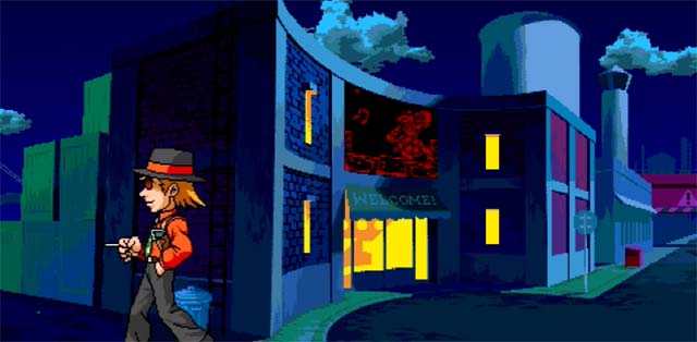 ハードボイルド背景予兆