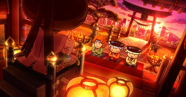 花火絶景通常ステージ夕