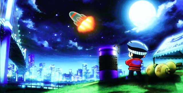 花火絶景花火百景ステージキャラクター演出