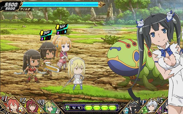 ソードオラトリアモンスターバトルヘスティア