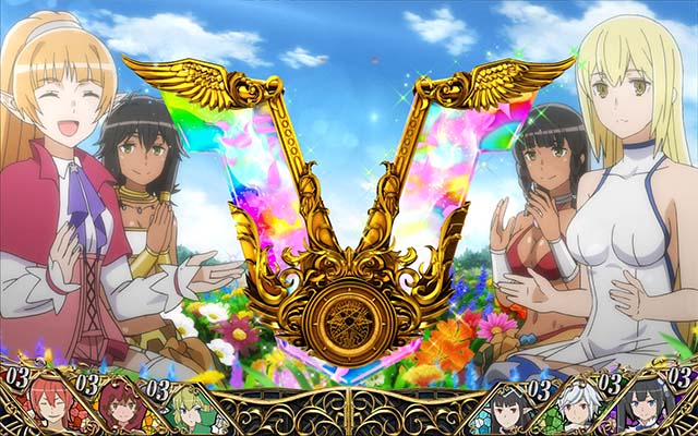 ソードオラトリアボーナス告知画面