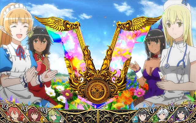 ソードオラトリアボーナス告知画面