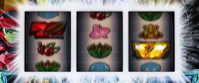 パチスロ革命機ヴァルヴレイヴ革命ボーナスリールフラッシュ