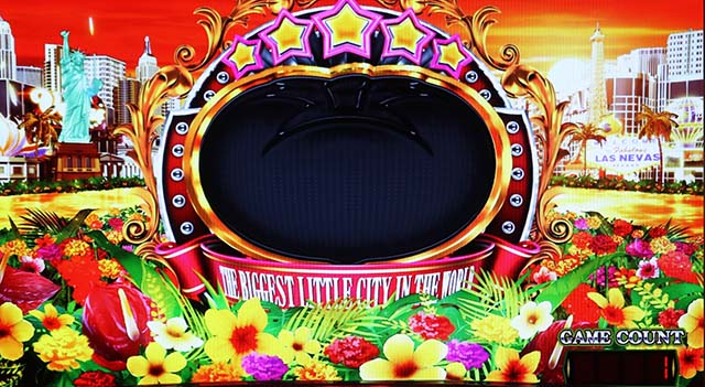 リノヘブンボーナス終了後夕背景