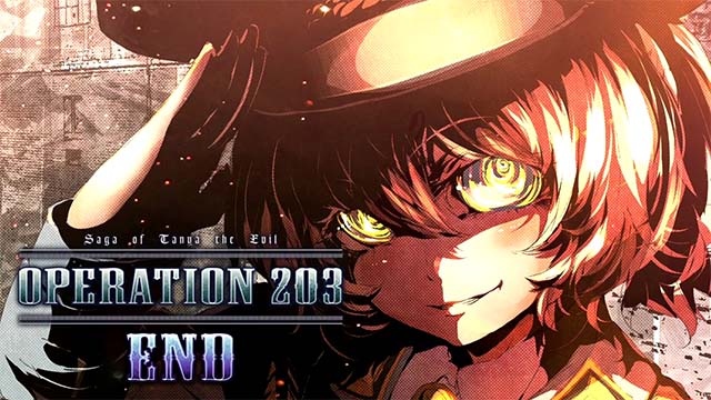 幼女戦記オペレーション203終了画面