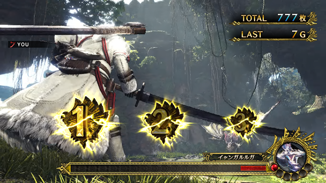 ミッション中パチスロモンハンアイスボーンAT演出