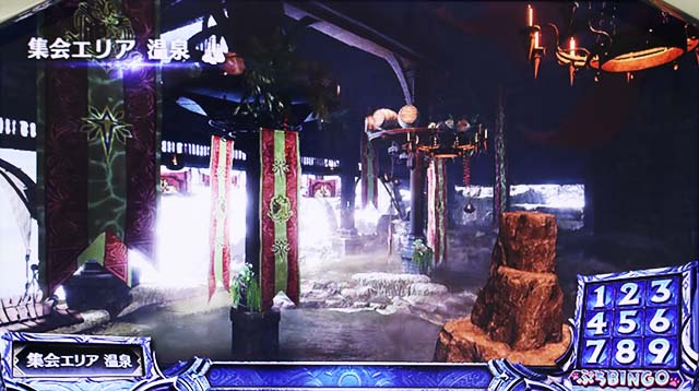 パチスロモンハンアイスボーン通常時ステージ