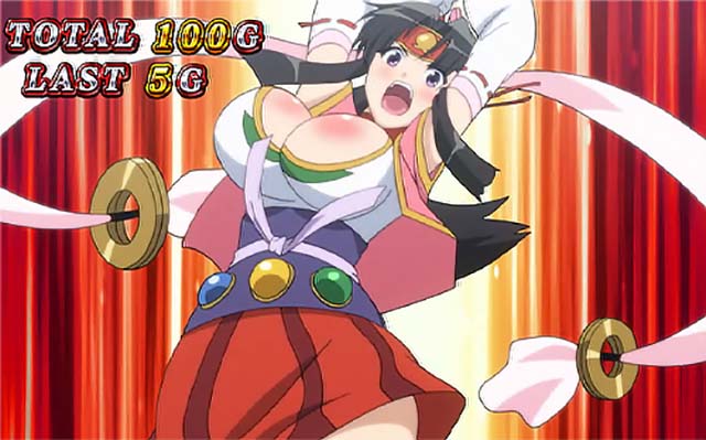 パチスロ桃キュンソード桃剣アタック