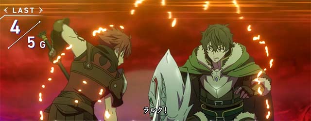 パチスロ盾の勇者の成り上がりAT演出