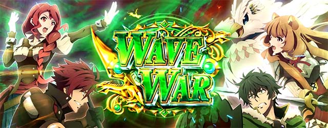 パチスロ盾の勇者の成り上がりAT開始画面