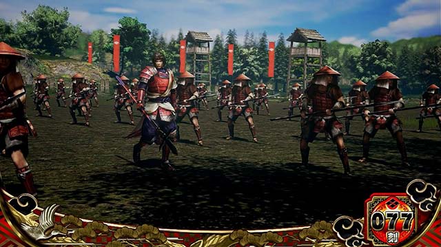 戦国無双3通常時ステージ