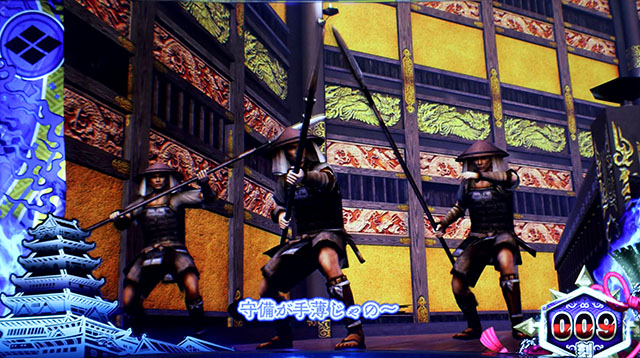 戦国無双3城内潜入モード