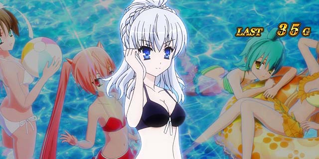 パチスロ緋弾のアリア2ハプニングチャンスどやジャンヌ演出