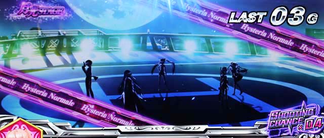 パチスロ緋弾のアリア2月光ステージ